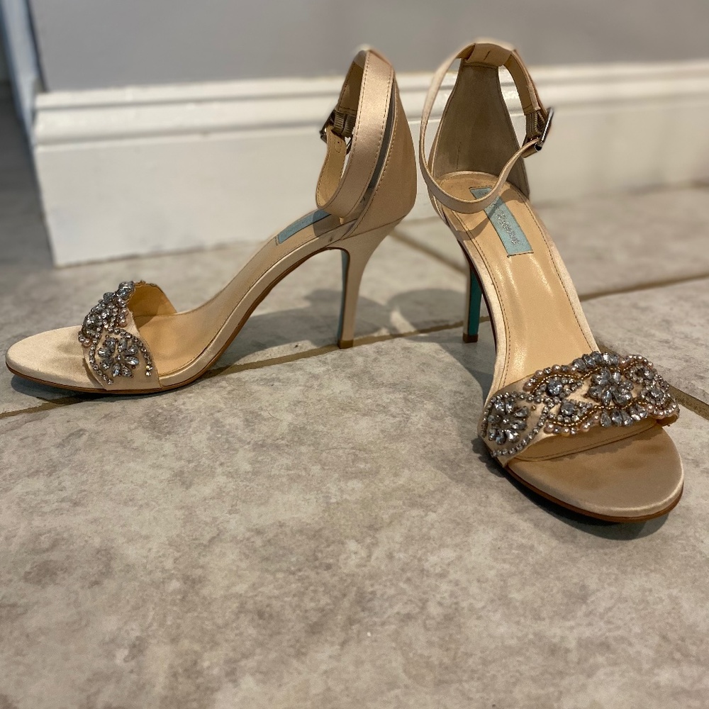 Betsey Johnson Bridal Heels